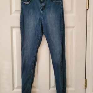 High waisted skinny Jean's